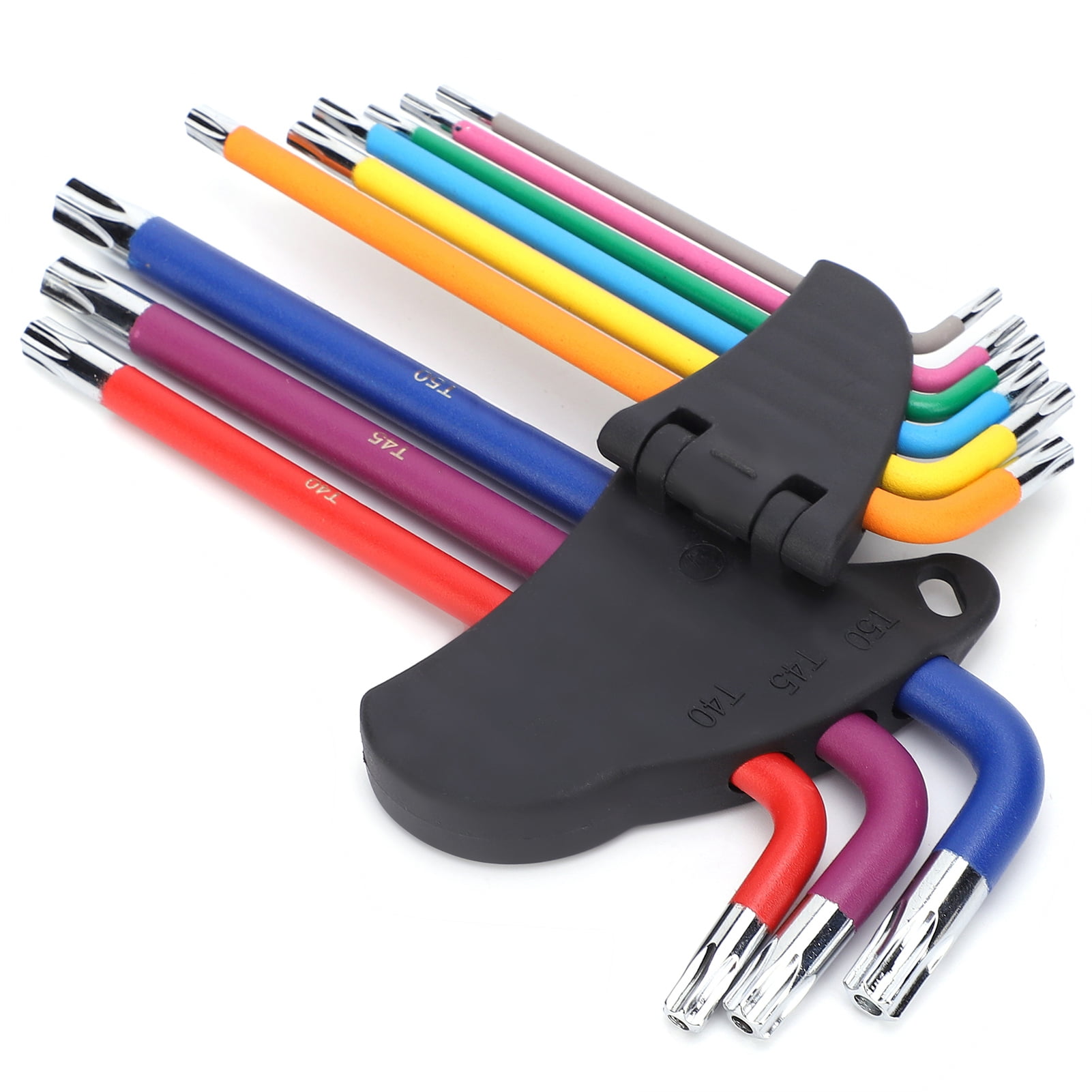 L-Key Set, Multicolor Star Shaped Steel Practical Hex Wrench