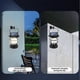 thumbnail image 5 of Faro colgante solar Luz vintage exterior | Lámpara impermeable para el jardín del jardín | Solar recargable/USB, sensor automático, negro, 6,3"x4,7", construcción ABS duradera, 5 of 6