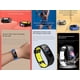 thumbnail image 5 of Pulsera pantalla táctil Reloj inteligente Monitoreo de frecuencia cardíaca IP68 Fitness Track Rojo Verde, 5 of 5