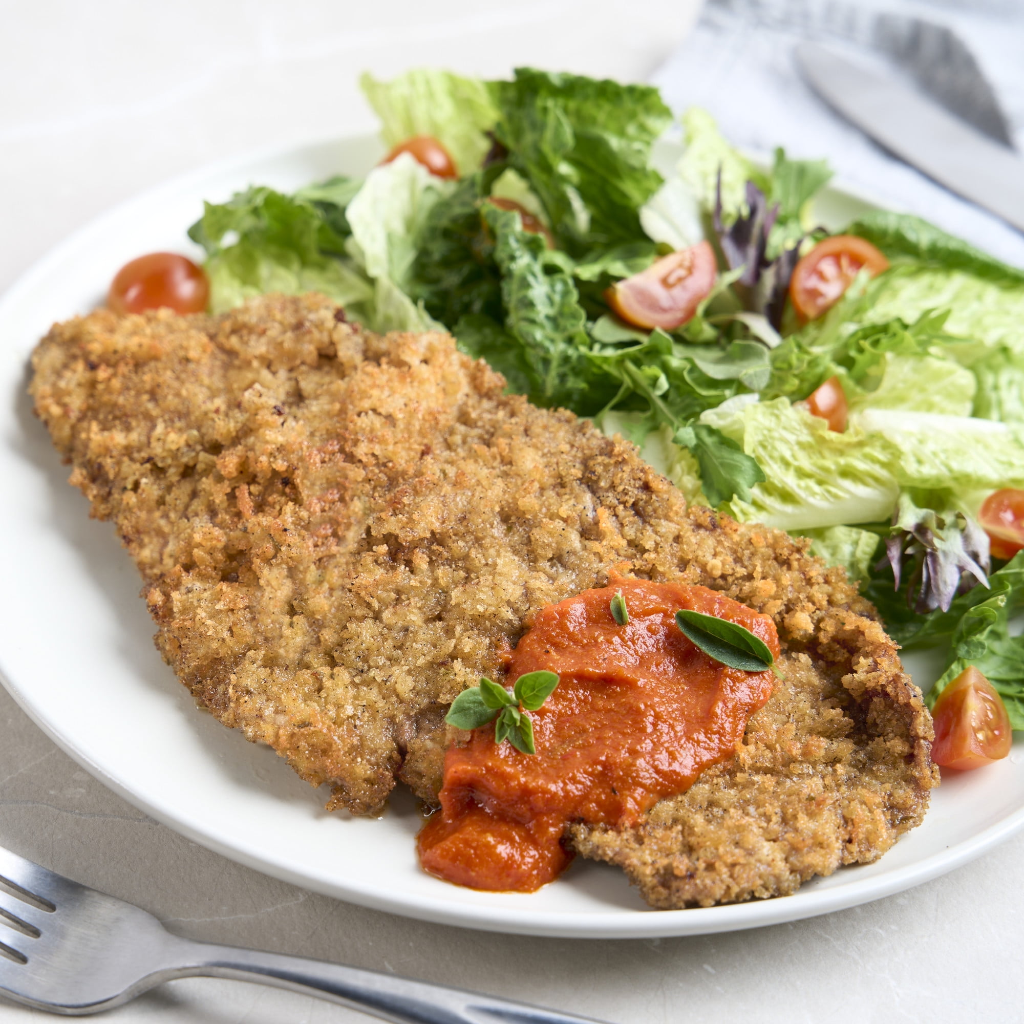 Top Round Beef for Milanesa, 8 per Tray, Fresh, 0.95 - 2.3 lb