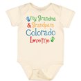thumbnail image 3 of Inktastic Colorado Grandma Grandpa Love Me Boys or Girls Baby Bodysuit, 3 of 5