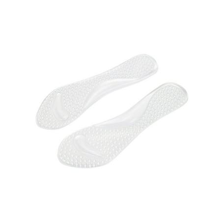 Gel 3/4 Lady High Heels Insoles Arch Support Metatarsal Pad Cushion Orthotics Orthopedic Washable Shoes Woman Pad for Foot