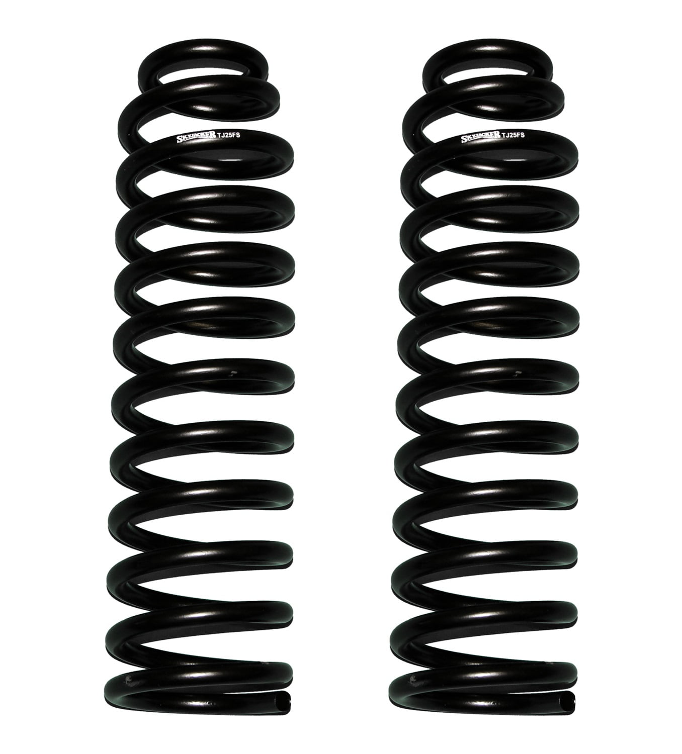 Skyjacker TJ25F Black Front 2.5 Lift Softride Coil Spring, Set of 2