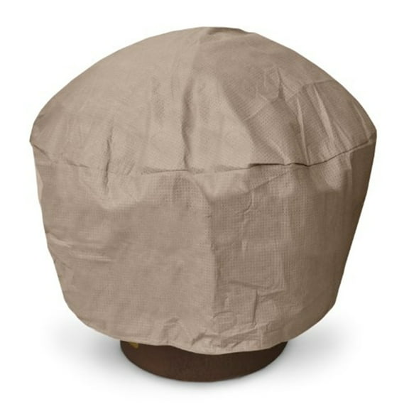 KoverRoos KoverRoos III Taupe Round Firepit Cover