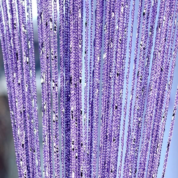 Door String Curtain 100cmX200cm Shiny Tassel Flash Line door Window Curtain Valance Divider Decorative for party bedroom wedding