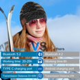 thumbnail image 4 of blueear Bluetooth Beanie Hat Bluetooh 5.2 Headphone Wireless Winter Knit Hats with Stereo Speaker and MIC 15 Hours Working Time for Outdoor Sports, 4 of 5