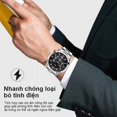 thumbnail image 2 of Relojes para Hombre Reloj de Pulsera de Cuarzo de Lujo Reloj Informal de Negocios para Hombres Reloj Luminoso de Moda Reloj Resistente al Agua, 2 of 8