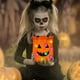 thumbnail image 3 of Herramientas y mejoras para el hogar Bolsas de dulces de Halloween con LED Bolsas para fiestas de Halloween Bolsas de Halloween Bolsas de dulces Cubo reutilizable multiusos para niños Suministros de H, 3 of 6