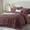 Dusty Plum, variant on Davulos Queen Comforter Set Dusty Plum,7 Pieces Bed in a Bag Queen Size Luxury Soft Bed Set Complete Bedding Set with Comforter, Sheets, Pillowcases & Shams