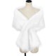 thumbnail image 3 of Bufandas elegantes para mujer, para novia, boda, chal largo falso, estola, bufanda, capa, cárdigan, chaqueta, top, bufanda para mujer, 3 of 4