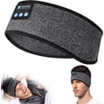 thumbnail image 1 of Perytong Auriculares para Dormir, Auriculares Deportivos Bluetooth con Diadema con Altavoces estéreo HD Ultrafinos, Perfectos para Dormir, Hacer Ejercicio, Trotar, Yoga, insomnio, Viajes en avión, med, 1 of 4