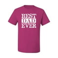 thumbnail image 2 of Wild Bobby, Best Dad Ever Daddy Husband, Father's Day, Men Graphic Tees, Fuschia, 5XL, 2 of 3