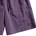 thumbnail image 5 of successthop Mens Sweat Shorts with Pockets and Drawstring Straight Leg Sweatpant Shorts Elastic Waist Bottoms Clothes L, 5 of 5