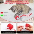 thumbnail image 3 of Juguete interactivo con forma de pelota para gatos, nuevo juguete automático para perros y gatos, juguetes de enriquecimiento para gatos aburridos en interiores, juguetes inteligentes con forma de, 3 of 7