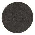 thumbnail image 3 of Unique Loom Solid Shag Collection Area Rug (6' 1" Round Graphite Gray), 3 of 7
