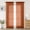 Orange, variant on MKHILL 42x84 Orange Sheer Curtains 2 Panels Set, 84 Inch Long Light Filtering Voile Drapes for Living Room Bedroom, Rod Pocket Semi Sheer Window Panels, Each 42"Wx84"L