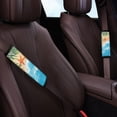 thumbnail image 3 of Chririnla Starfish Car Seat Belt Pads 2 Pack, Car Seat Belt Cover Pad Polyester Breathable Waterproof for Sedans Truck SUV, 3 of 7