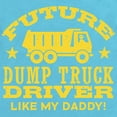 thumbnail image 2 of CafePress - Future Dump Truck Driver Like My Dad - Cute Infant Bodysuit Baby Romper - Size Newborn - 24 Months, 2 of 3