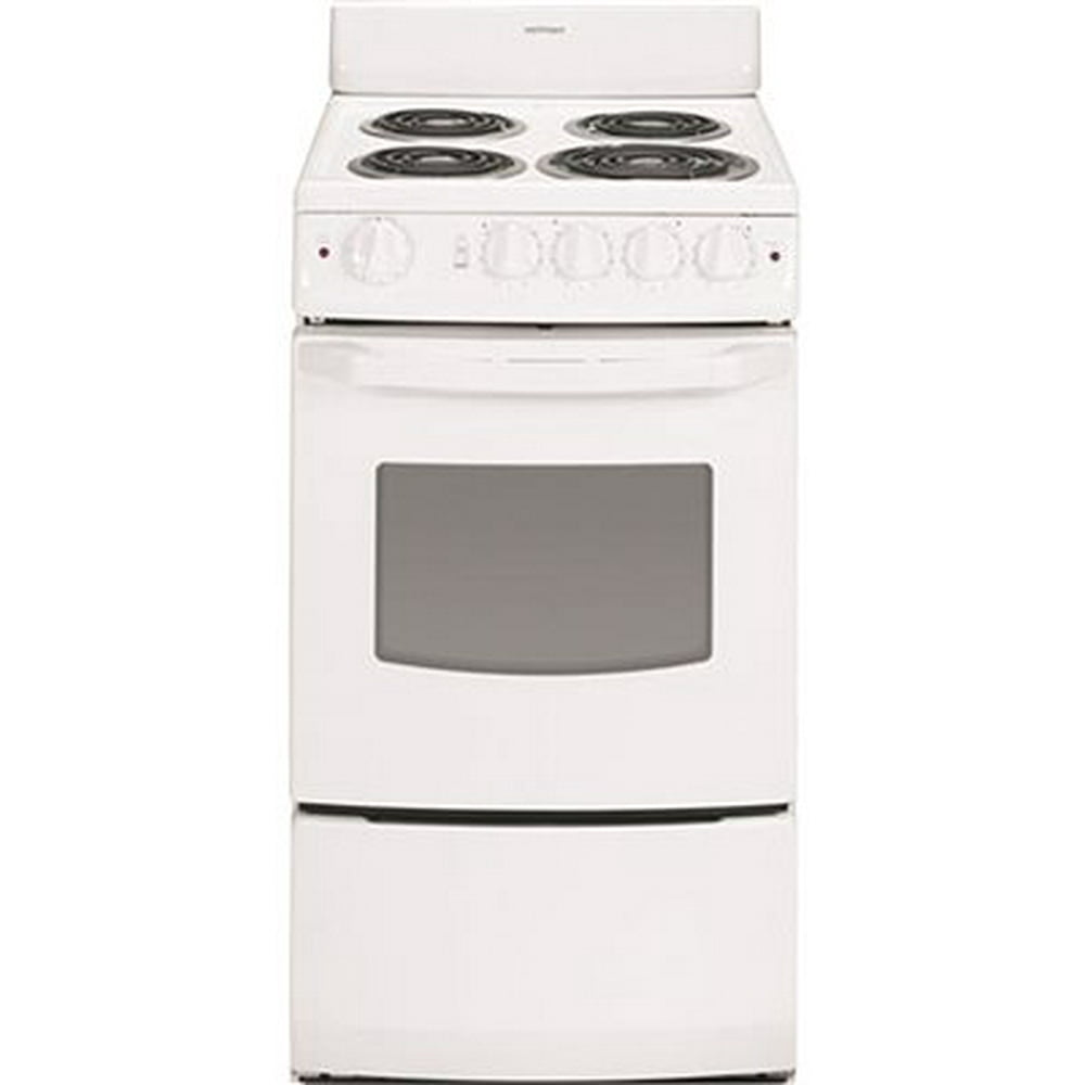 HOTPOINT® 20INCH 2.4 CU.FT. FREESTANDING ELECTRIC RANGE, WHITE