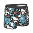 thumbnail image 2 of KLL Lilies Flowers Men's Cotton Boxer Briefs Underwear-Small, 2 of 8