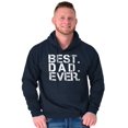 thumbnail image 5 of Best Dad Ever Cool Fathers Day Gift Hoodie Hooded Sweatshirt Men Brisco Brands S, 5 of 6