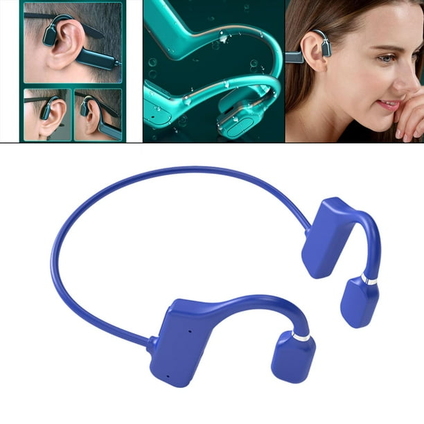 Auriculares de conducción ósea CUTICAT V5.0 inalámbricos deportivos azul