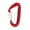 Red, variant on 7075 Aviation Aluminum D Shape Carabiner 12KN Hammock Buckle Rock Climbin