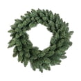 thumbnail image 2 of Miwamany Artificial Christmas Pine Wreath 18Inch, Full Realistic Needle Front Door Wreath, Indoor Outdoor Xmas Home Wall Window Decorative Garland, 2 of 7