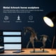 thumbnail image 1 of Caballo Escultura Metal Arte LED Caballo moderno Artesanía Estatua y estatuilla Ndcxsfigh Libre de BPA, 1 of 8