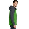 thumbnail image 3 of Port Authority Hooded Core Soft Shell Jacket-XS (Vine Green/ Battleship Grey), 3 of 6