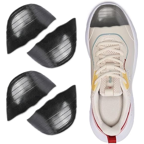 AoVoTo Shoes Too Big Inserts Toe Cushion Filler Inserts Make Loose Shoes Fit 2 Pairs Shoe Insoles Adjust Shoe Too Big for Women and Men Ideal for High Heels Casual Sports Dress Shoes (Black-Round)