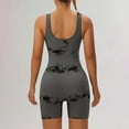 thumbnail image 3 of Trajes de Mujer Casual, Verano Impreso Cremallera Correa de Camisola Traje Corto Hecho de 90% Poliéster 10% Spandex, Trajes Cortos para Mujeres, 3 of 6