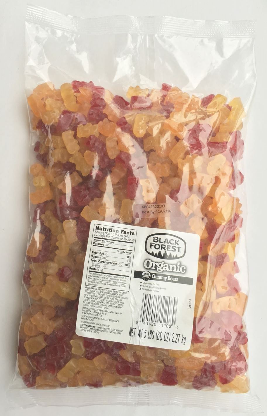 black forest organic gummy bears allergy black forest organic gummy bears allergy