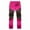 A88 Hot Pink, variant on Xdegoge Convertible Hiking Pants for Girl Boys Quick Dry Outdoor Sports Trousers with Detachable Legs, Waterproof & Breathable, Camping and Skiing