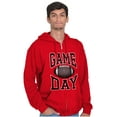 thumbnail image 4 of Football Tailgate Fan Game Day Zip Hoodie Sweatshirt Men Brisco Brands S, 4 of 6
