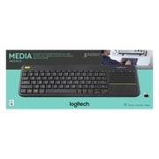 Logitech Advanced Combo Wireless Keyboard and Mouse, Black, Walmart Exclusive