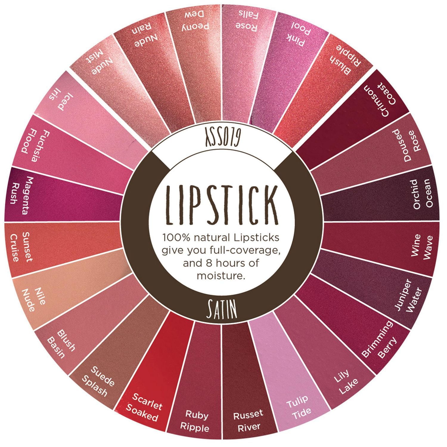 Rouge à lèvres hydratant d’origine naturelle à 100 % de Burt’s Bees®,