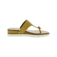 thumbnail image 5 of Style & Co. Womens Emmaa Faux Leather Thong Flat Sandals, 5 of 5