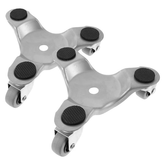 MLINS 2pcs Furniture Mover Wheel Heavy Duty Furniture Mover Dolly Carbon Steel Dolly