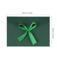 thumbnail image 5 of Set of 2 Blank Envelopes Solid Color Wedding Card Large Bows Presents Blue Baby Green, 5 of 8