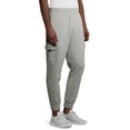 AND1 Men's and Big Men's Active Cargo Fleece Jogger Sweatpants, up to Size 5XL