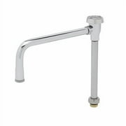 T&S Brass - Vacuum Breaker Swing Nozzle w/ Stream Regulator Outlet and 8-5/8'' Spread