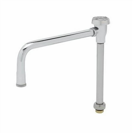 T&S Brass - Vacuum Breaker Swing Nozzle w/ Stream Regulator Outlet and 8-5/8'' Spread