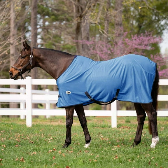 Miller's Fly sheet-Light Blue with Navy Blue Trim-69