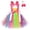 Pink, variant on Weebloom Summer Outfits For Girls Cake Dress Candy Theme Tutu Skirt Girl Childrens Party Performance Ballerina Outfit Girl Clothes Set Size 6-7 Years Pink