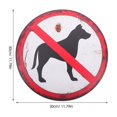 thumbnail image 6 of LYTMENT Antique No Dogs Here Sign For Yard Dog Exclusion Zone Decorative Lawn Ornament Vintage Sign Ideal For Outdoor Use In Parks And Gardens, 6 of 8