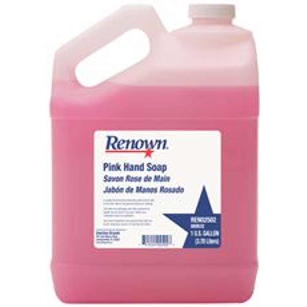 RENOWN BULK HAND SOAP, PINK, 1 GALLON