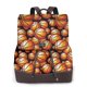 thumbnail image 1 of Balery Vintage Basketball Mochila de Cuero para Mujeres, Gran Capacidad, Bolsa de Viaje Multifuncional, Mochila de Cuero y Bolsa de Hombro para Mujeres, 1 of 4