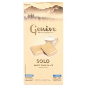 Geneve Swiss White Chocolate Bar, 3.5oz (3 Pack) | Milk Chocolate | Rich & Creamy, All Natural, Kosher for Passover