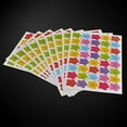thumbnail image 2 of Yesbay 10 Sheets Smile Stars Decal School Children Kids Teacher Label Reward Sticker,Sticker 1#,1#, 2 of 6